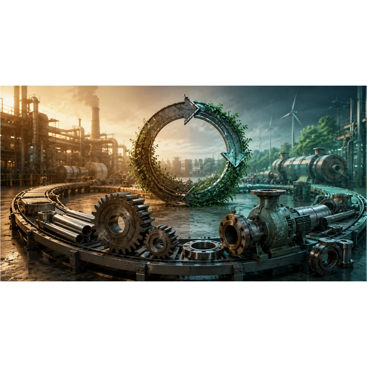 Industrial Surplus Reuse Can Cut Emissions From Replacement Manufacturing