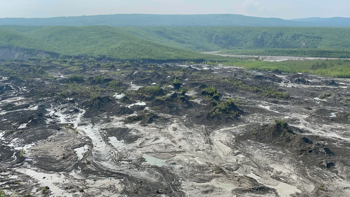 Permafrost Slides Reveal a New Pathway for Arctic Carbon Release